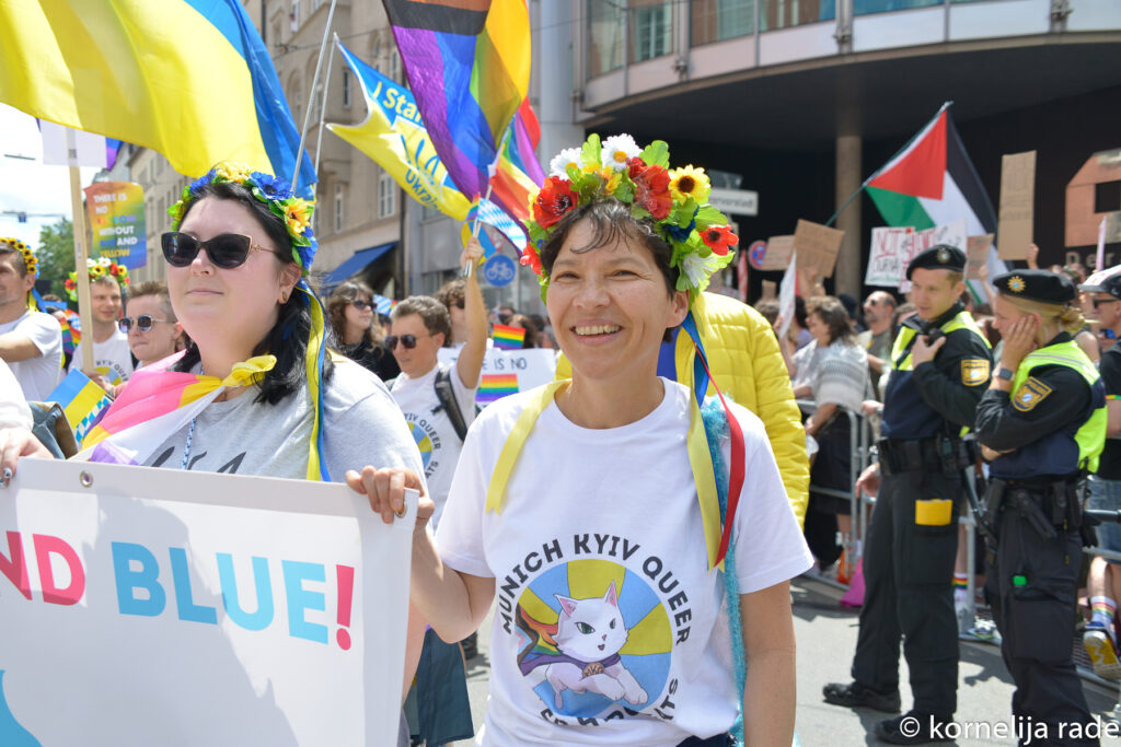 Munich Kyiv Queet at Munich Pride 2024