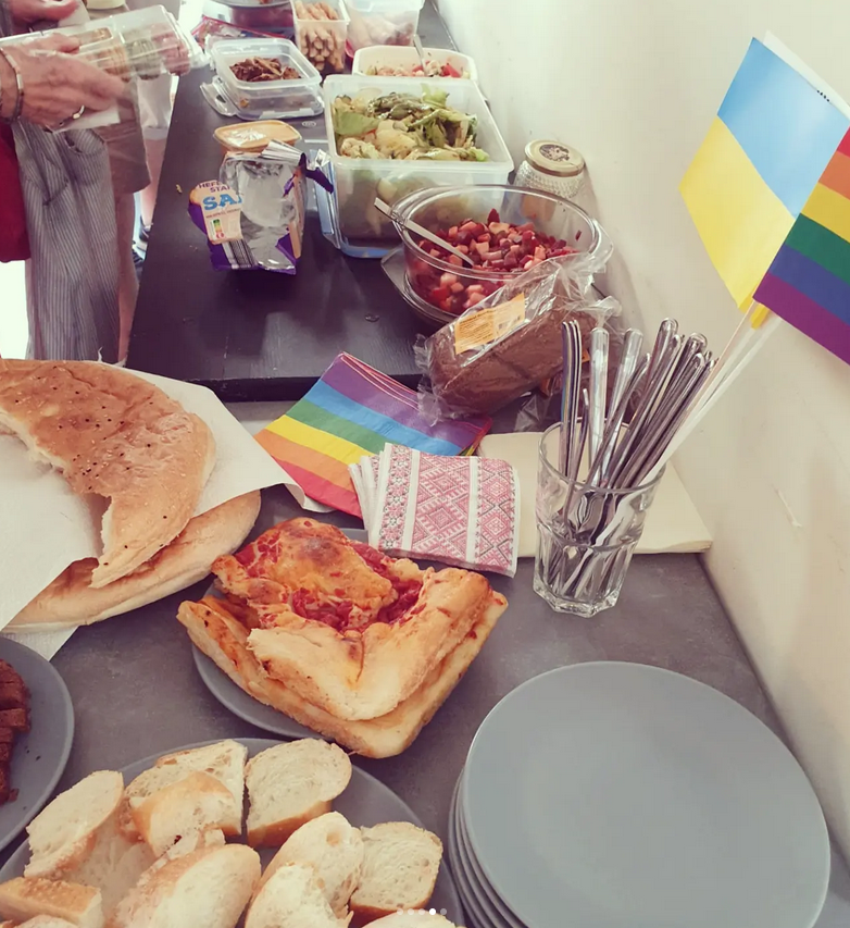 Foto vom Picknick Talk im LeZ 2023